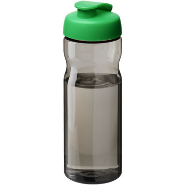 H2O Active® Eco Base Спортивна пляшка об'ємом 650 мл з кришкою, що відкидається., колір зелений світлий, темно-сірий - 22010061- Фото №1