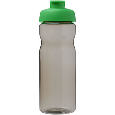 H2O Active® Eco Base Спортивна пляшка об'ємом 650 мл з кришкою, що відкидається., колір зелений світлий, темно-сірий - 22010061- Фото №2