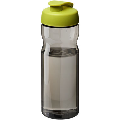 H2O Active® Eco Base Спортивна пляшка об'ємом 650 мл з кришкою, що відкидається., колір лайм, темно-сірий - 22010063- Фото №1