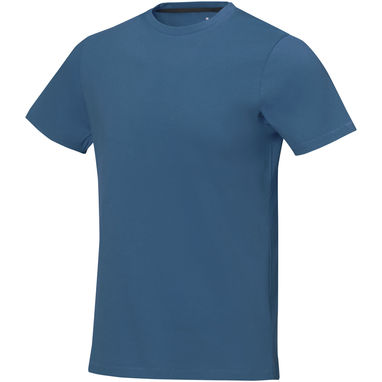 Nanaimo мужская футболка с коротким рукавом, цвет синий  размер XS - 38011520- Фото №1
