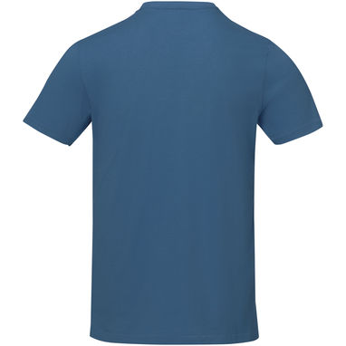 Nanaimo мужская футболка с коротким рукавом, цвет синий  размер L - 38011523- Фото №3