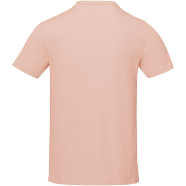 Nanaimo мужская футболка с коротким рукавом, цвет бледно-розовый  размер XS - 38011910- Фото №3