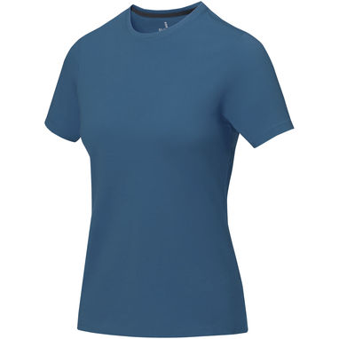 Nanaimo женская футболка с коротким рукавом, цвет синий  размер XS - 38012520- Фото №1