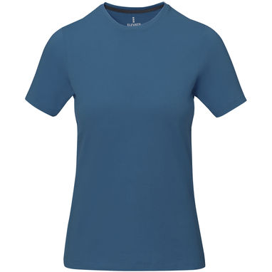 Nanaimo женская футболка с коротким рукавом, цвет синий  размер XS - 38012520- Фото №2
