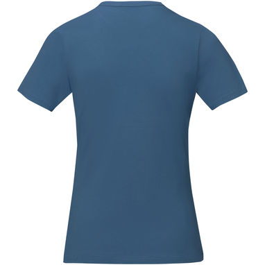 Nanaimo женская футболка с коротким рукавом, цвет синий  размер XS - 38012520- Фото №3