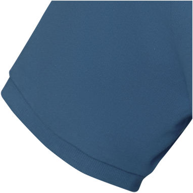 Calgary мужская футболка-поло с коротким рукавом, цвет синий  размер XS - 38080520- Фото №5