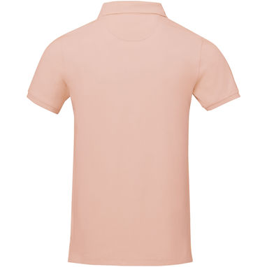 Calgary мужская футболка-поло с коротким рукавом, цвет розовый  размер M - 38080912- Фото №3