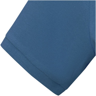 Calgary женская футболка-поло с коротким рукавом, цвет синий  размер XS - 38081520- Фото №5