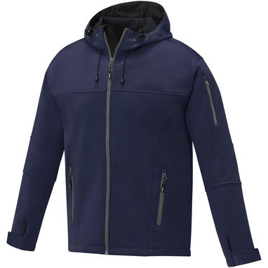 Match Мужская куртка софтшел, цвет темно-синий  размер XS - 38327550- Фото №1