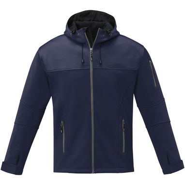 Match Мужская куртка софтшел, цвет темно-синий  размер XS - 38327550- Фото №2