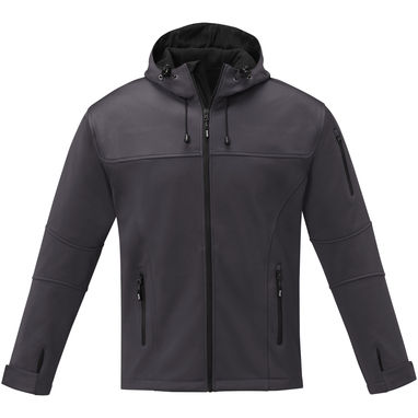 Match Мужская куртка софтшел, цвет серый  размер XS - 38327820- Фото №2