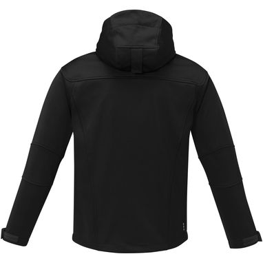 Match Мужская куртка софтшел, цвет сплошной черный  размер S - 38327901- Фото №3