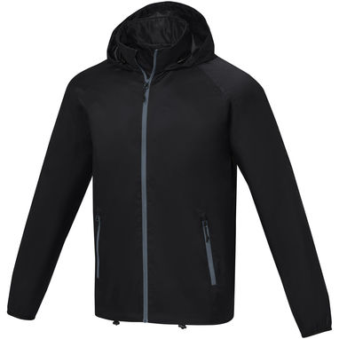 Dinlas Мужская легкая куртка, цвет сплошной черный  размер XS - 38329900- Фото №1