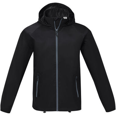 Dinlas Мужская легкая куртка, цвет сплошной черный  размер XS - 38329900- Фото №2
