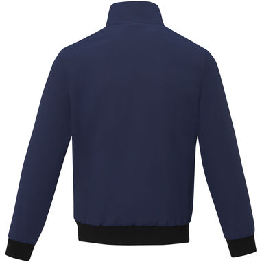 Keefe Легкая куртка-бомбер унисекс, цвет темно-синий  размер L - 38331553- Фото №3