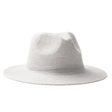 Шляпа с полями для защиты от солнца, с комфортной внутренней лентой., цвет белый - SR7018S101- Фото №1