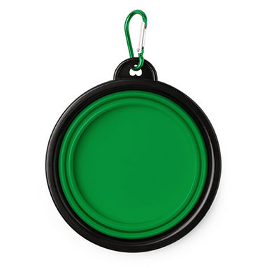 Практична і міцна складна миска для домашніх тварин, колір зелений - AN1019S1226- Фото №1