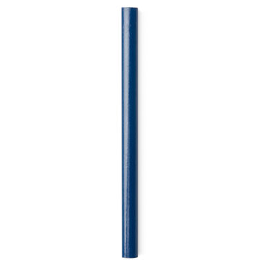 Столярный карандаш овальной формы для удобной разметки, цвет темно-синий - LA8088S105- Фото №1