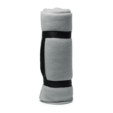 Флісова ковдра з антипілінговою обробкою, колір сірий - BK5625S158- Фото №1