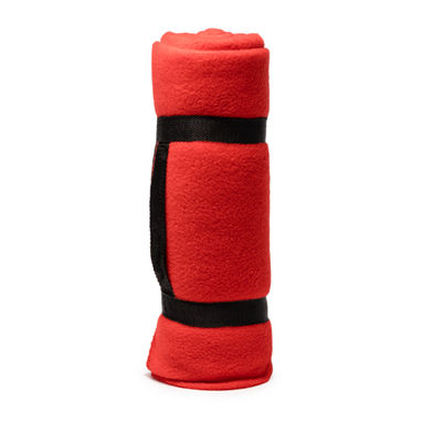 Одеяло из флиса с антипиллинговой обработкой, цвет красный - BK5625S160- Фото №1