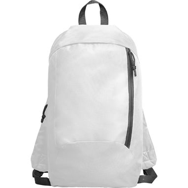 Небольшой рюкзак с регулируемыми лямками, цвет белый - BO71549001- Фото №1