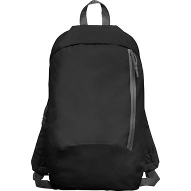 Маленький рюкзак з регульованими лямками, колір чорний - BO71549002- Фото №1