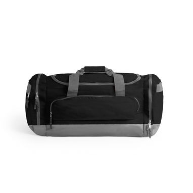 Вместительная многофункциональная сумка из полиэстера 600D, цвет черный - BO7170S102- Фото №1
