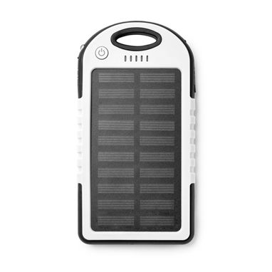 Аккумулятор на солнечных батареях, цвет белый - PB3354S101- Фото №1