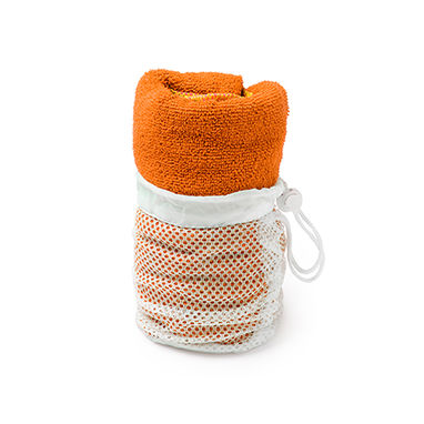 Абсорбуючий рушник з мікроволокна 185 г/кв.м, колір помаранчевий - TW7057S131- Фото №1