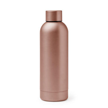 Пляшка-термос з нержавіючої сталі 304, колір рожеве золото - BI4122S1281- Фото №1