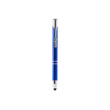 Кулькова ручка з алюмінієвим корпусом, колір темно-синій - BL8090TA05- Фото №1