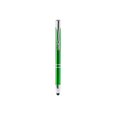 Кулькова ручка з алюмінієвим корпусом, колір зелений - 7388090TA01- Фото №1