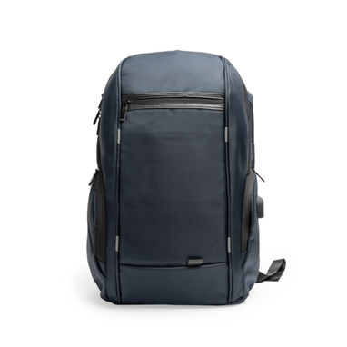 Нейлоновый рюкзак, цвет синий - MO7171S155- Фото №1