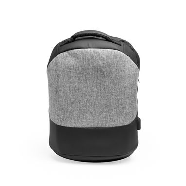 Нейлоновый противоугонный рюкзак, цвет серый - MO7172S158- Фото №1