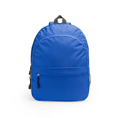 Рюкзак из полиэстера 600D с двумя основными отделениями и передним карманом, цвет темно-синий - MO7174S105- Фото №1