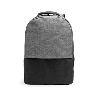 Рюкзак із поліестеру 600D RPET у вересовому дизайні, колір сірий - MO7176S158- Фото №1