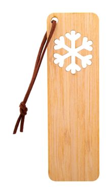 Новогодняя закладка снежинка Xommark, цвет натуральный - AP716495-D- Фото №1