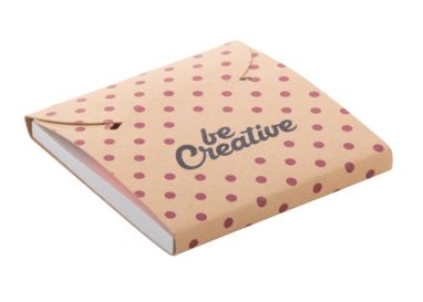 Блокнот на липучке со стикерами CreaStick Combo C Eco, цвет натуральный - AP716512- Фото №5