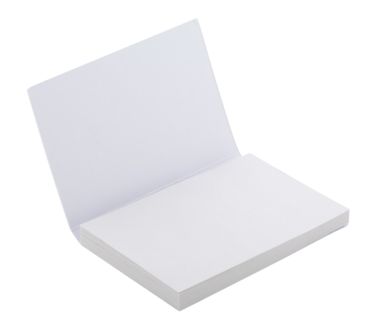 Блокнот на липучці CreaStick Note S, колір білий - AP716542- Фото №3