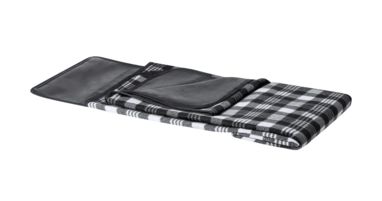 Одеяло для пикника из RPET Zaralex, цвет черный - AP722165-10-77- Фото №3