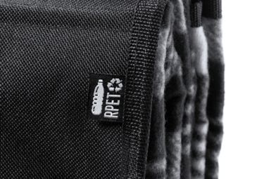 Одеяло для пикника из RPET Zaralex, цвет черный - AP722165-10-77- Фото №7
