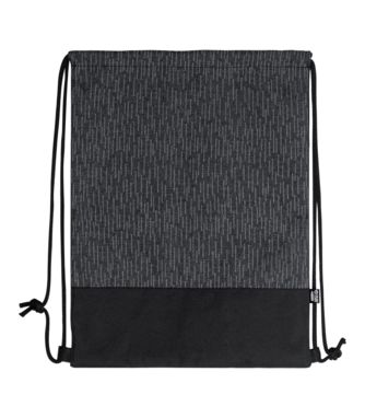 Світловідбивна сумка на шнурку Stabby, колір сірий - AP722239-77- Фото №4