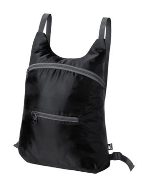 Складаний рюкзак RPET Brocky, колір чорний - AP722265-10- Фото №1