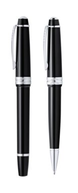 Набір ручок Bailey Light, колір чорний - AP722279-10- Фото №4