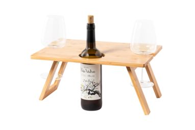 Складаний стіл для пікніка Zarbok, колір натуральний - AP722281- Фото №5