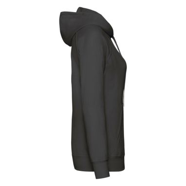 Толстовка жіноча Hooded Sweat W, колір чорний  розмір L - AP722335-10_L- Фото №4