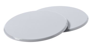 Комплект скользящих дисков  для фитнеса Yum, цвет белый - AP722338- Фото №3