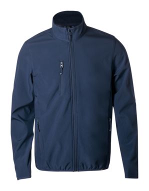 Куртка shoftshell Scola, цвет темно-синий  размер M - AP722385-06A_M- Фото №1