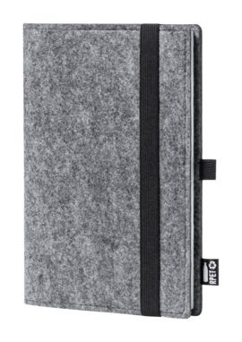 Блокнот Nibir, цвет серый - AP722404-77- Фото №1