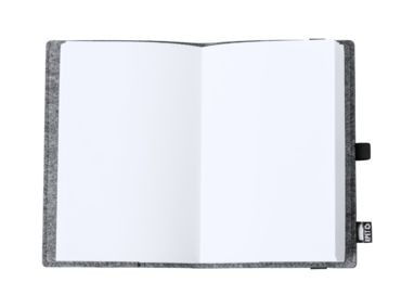 Блокнот Nibir, цвет серый - AP722404-77- Фото №5